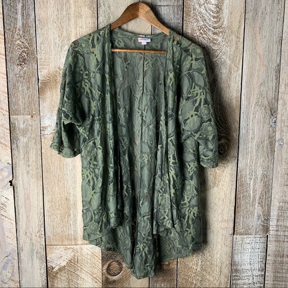lularoe lace cardigan